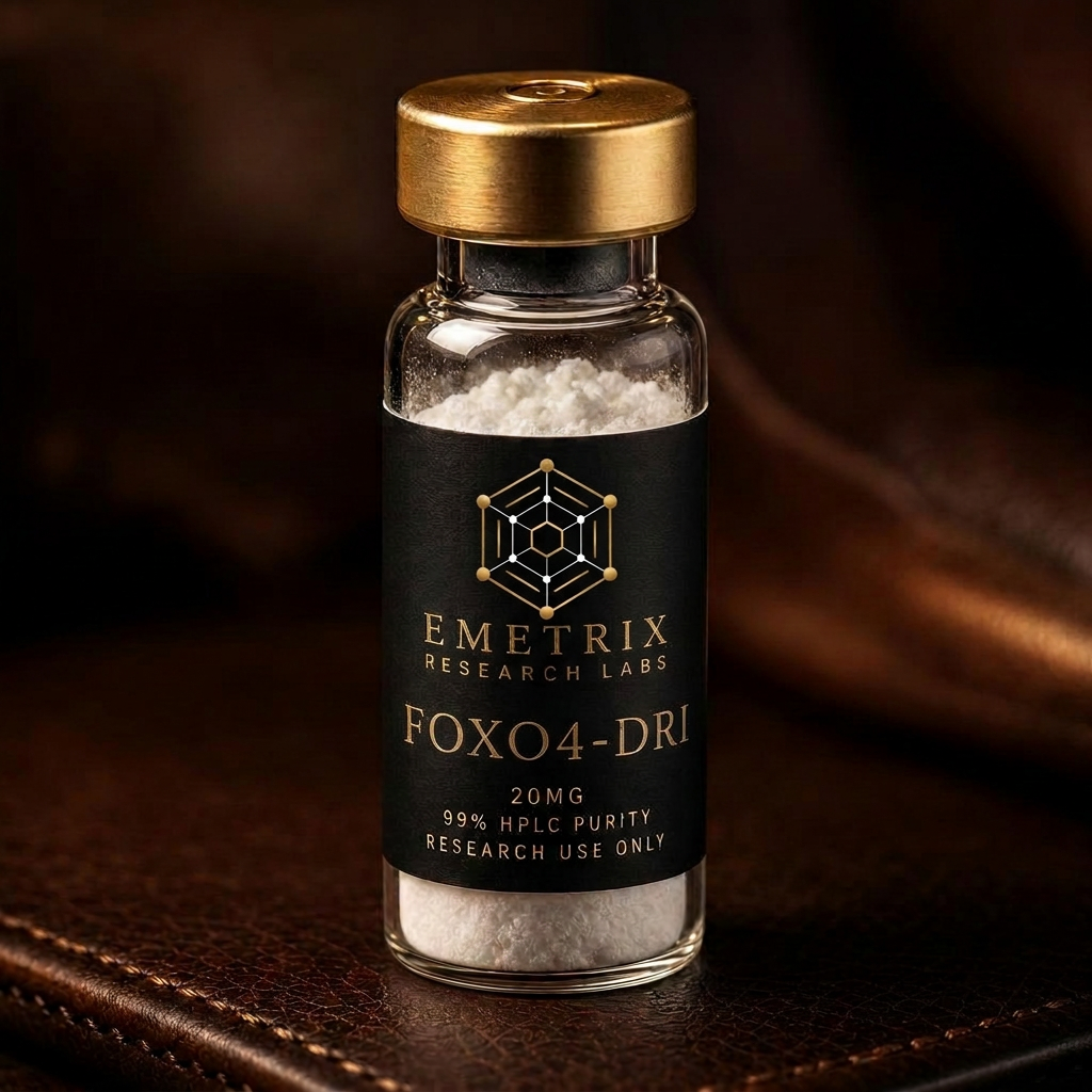 FOXO4-DRI - Emetrix Research Labs branded vial