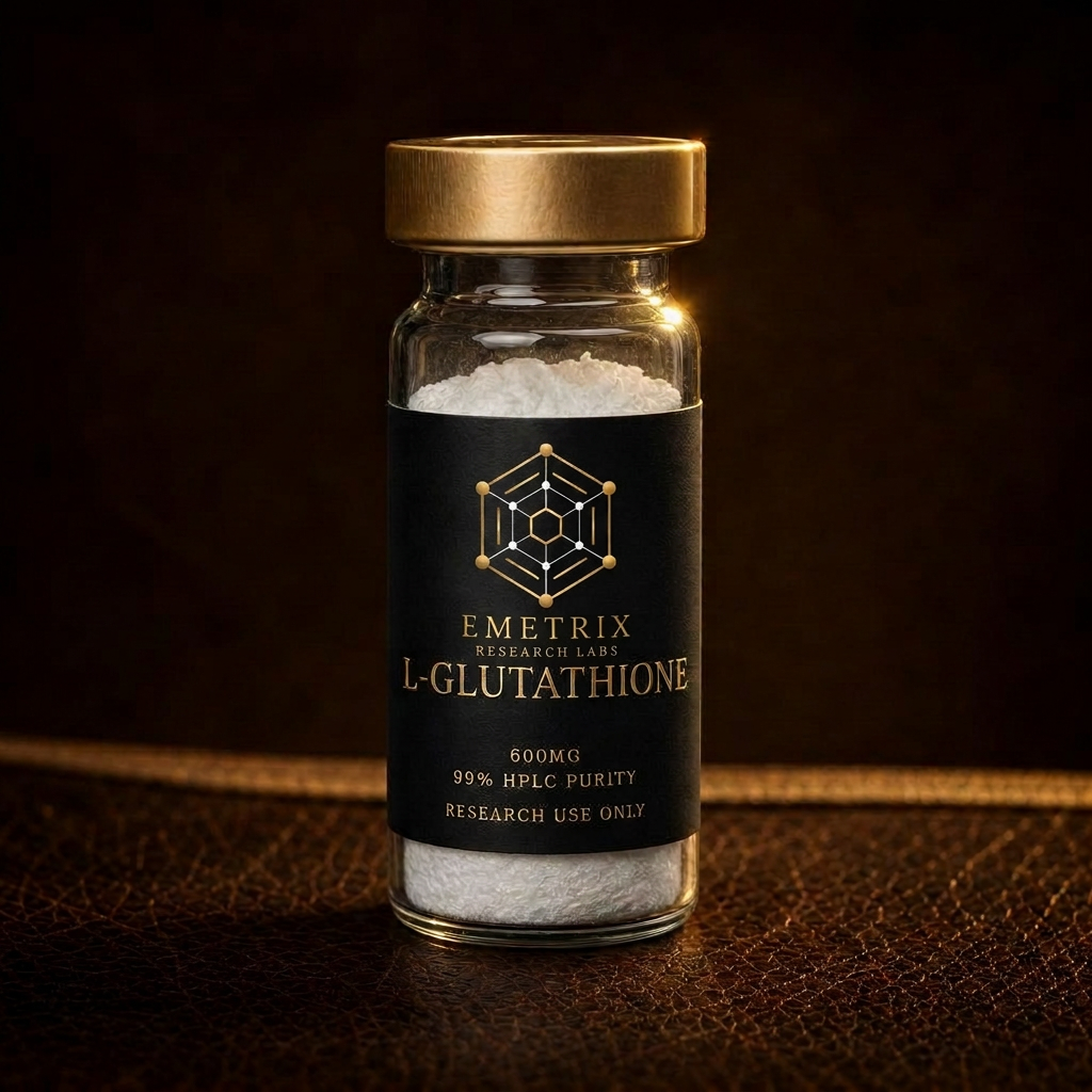L-Glutathione - Emetrix Research Labs branded vial